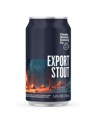 Cheeky Monkey Export Stout Can 375ml  Can