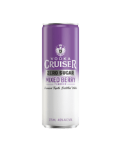 Vodka Cruiser Zero Sugar Mixed Berry Cans 275ml  Can