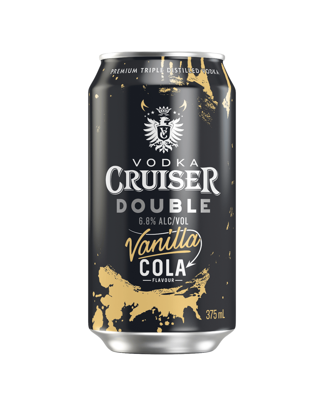 Vodka Cruiser  Double Vanilla and Cola Cans  375mL