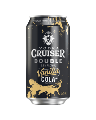 Vodka Cruiser Double Vanilla And Cola Cans  375ml  Can