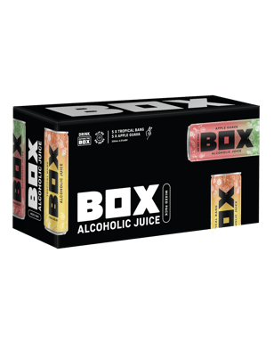 Alcoholic Juice Mixed Cans 10X330mL 