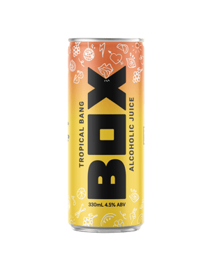 Alcoholic Juice Tropical Bang Cans 330mL 