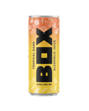 Box Alcoholic Juice Tropical Bang Cans 330ml  Can