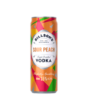 Billson's Vodka & Sour Peach Cans 355ml  Can