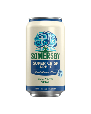 Somersby Super Crisp Cans 10x375ml  Pack