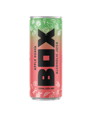 Alcoholic Juice Apple and Guava Cans 330mL 