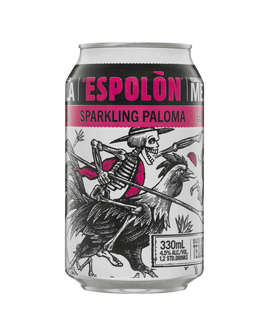 Espolon Sparkling Paloma Cans 330mL