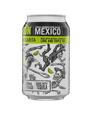 Espolon Sparkling Margarita Cans 330ml  Can