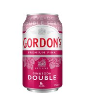 Gordon's Pink And Soda Double Serve Cans 375ml  Can