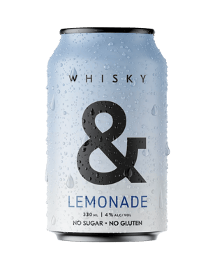 Ampersand Whisky & Lemonade Cans 330ml  Can