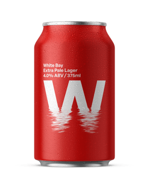 White Bay Brewing Extra Pale Lager Cans 375ml  Can
