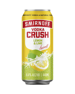 Smirnoff Crush Lemon Lime Cans 440ml  Can