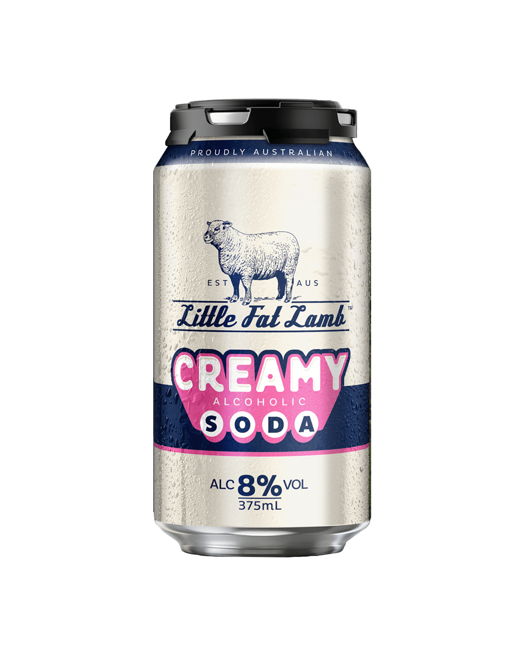 Little Fat Lamb Creaming Soda 8% Can 375mL