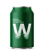 White Bay Brewing Czech Pilsner Cans 375ml  Can