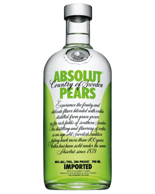 Absolut Pears Vodka 700ml  Bottle