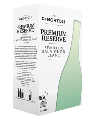 De Bortoli Premium Reserve Semillon Sauvignon Blanc 2l  Each
