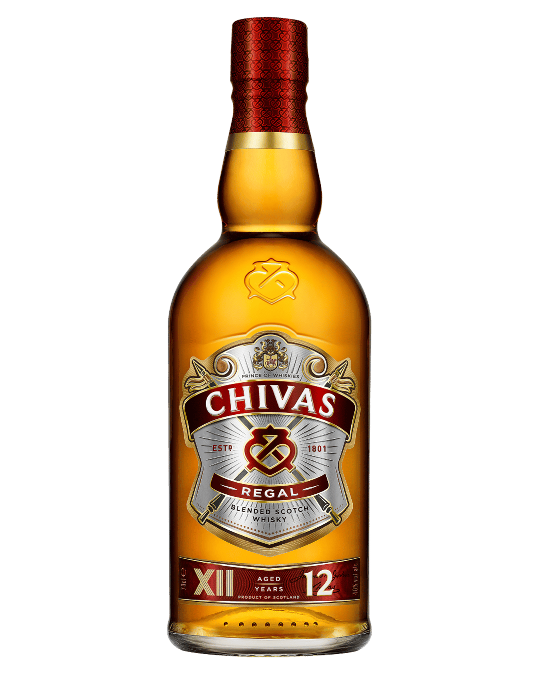 Chivas Regal 12 Year Old Blended Scotch Whisky 700mL