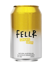 Fellr Ginger Beer Cans 330ml  Can