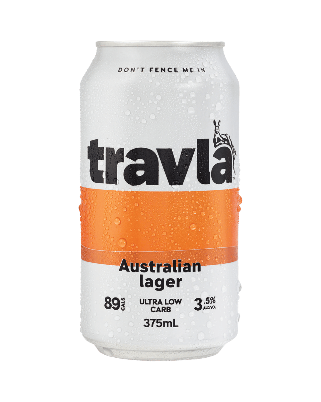 Travla Mid Strength Lager Cans 375mL