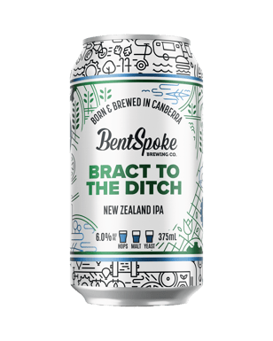 Bentspoke Brewing Co. Bract To The Ditch Nz Ipa Cans 375ml  Can