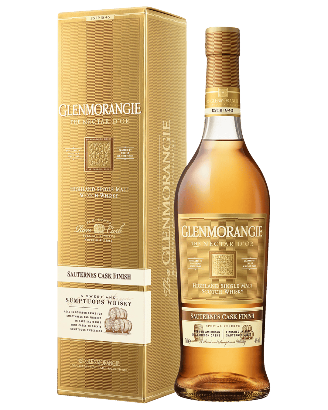 Glenmorangie Nectar d'Or Single Malt Scotch Whisky 700mL