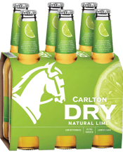 Carlton Dry Lime 355ml  6 Pack