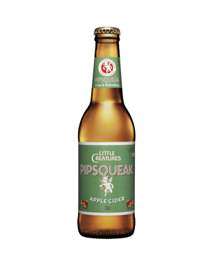 Little Creatures Pipsqueak Apple Cider Bottles 330ml  Bottle