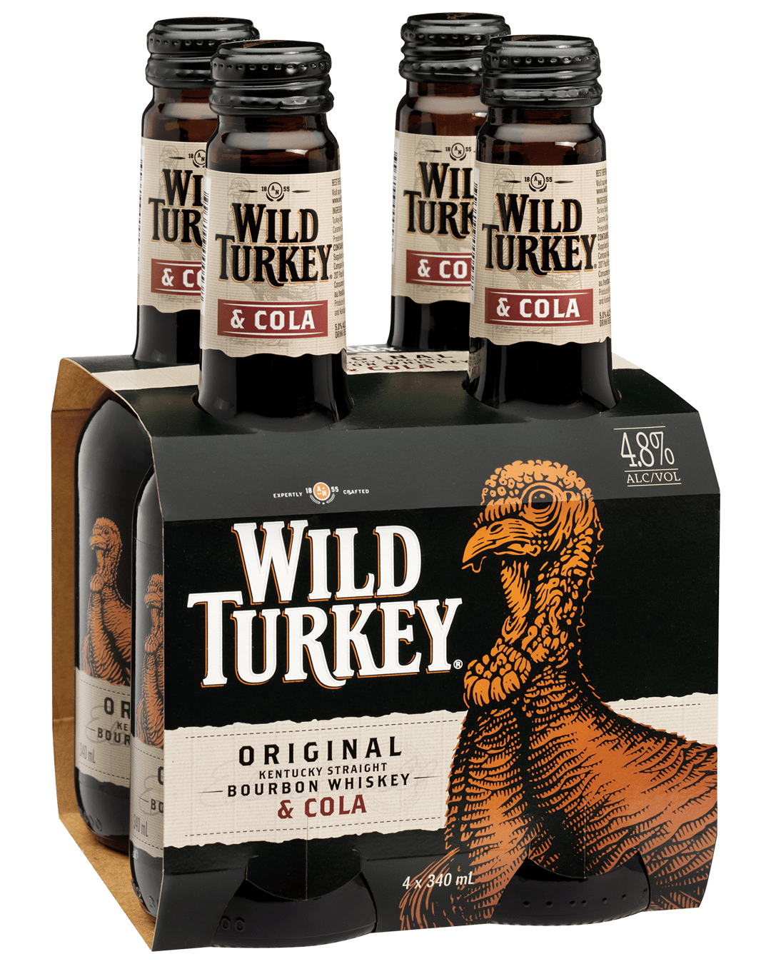 Buy Wild Turkey Bourbon And Cola Cans 375ml Online or From Your Nearest Store (at Everyday Low