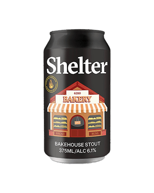 Shelter Brewing Bakehouse Stout Cans 375ml  Can
