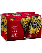 Black Douglas Whisky & Cola Cans 375ml  6 Pack