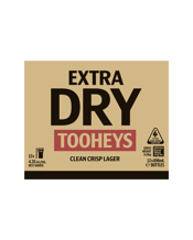 Tooheys Extra Dry Bottles 696ml  Bottle