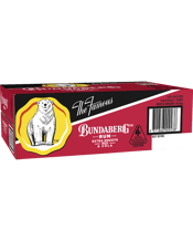 Bundaberg Red Rum And Cola Cans 375ml  24 Case
