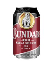 Bundaberg Red Rum And Cola Cans 375ml  Can