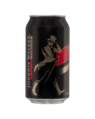 Johnnie Walker Red Label & Cola 6.5% Can 375ml  Can