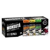 Monsuta Chuhai 7.3% Mixed 10 Pack Cans 350ml  Pack