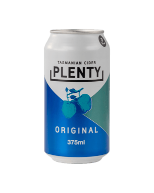 Plenty Cider Original Apple Cider Cans 375ml  Can