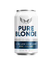 Pure Blonde Ultra Low Carb Lager Cans 375ml  Can