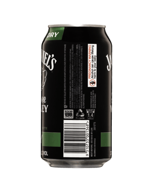 Jack Daniel's Tennessee Whiskey & Dry Can 375ml  Bottle