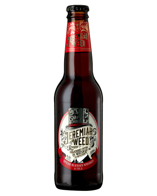 Jeremiah Weed Spiced Blended Whiskey Liqueur & Cola 330ml  Bottle