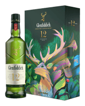 Glenfiddich 12yo  Whisky Flask Pack 700ml  Bottle