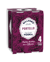 Billson's Vodka & Portello Cans 355ml  Can
