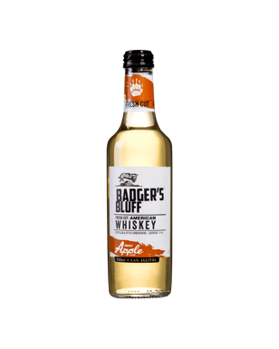 Badger's Bluff Fresh Cut American Whiskey & Apple 340ml  Bottle
