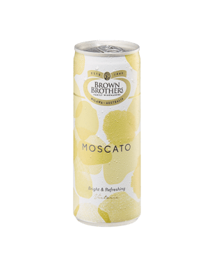 Brown Brothers Moscato Cans 250ml  Can