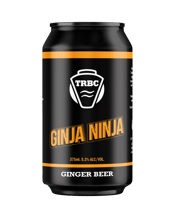 Tumut River Brewing Co. Ginja Ninja Ginger Beer Cans 375ml  Can