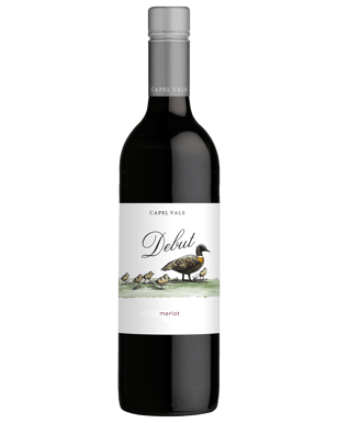 Capel Vale Debut Merlot  Bottle