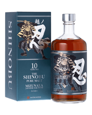 The Shinobu Pure Malt 10 Year Old Japanese Whisky 700ml  Bottle