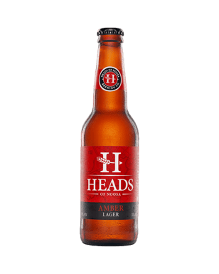 Heads Of Noosa Amber Lager Bottles 330ml  Bottle