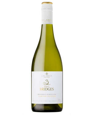 Calabria Three Bridges Reserve Semillon  Bottle