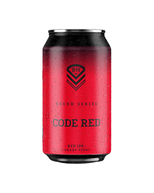 Black Hops Code Red Ipa Cans 375ml  Can