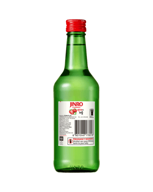 Jinro Strawberry Soju 360ml  Bottle